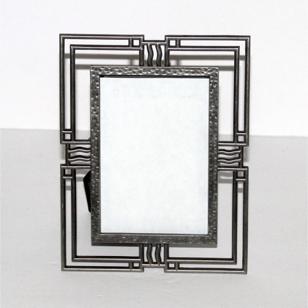 Photo Frame Weston Gallery metal Art Deco Arts and Crafts hammered 3 x 5